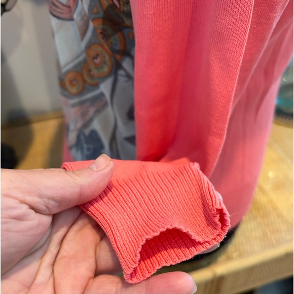 Simon Chang cardigan with sheer printed back new without tags! - Picture 6 of 8